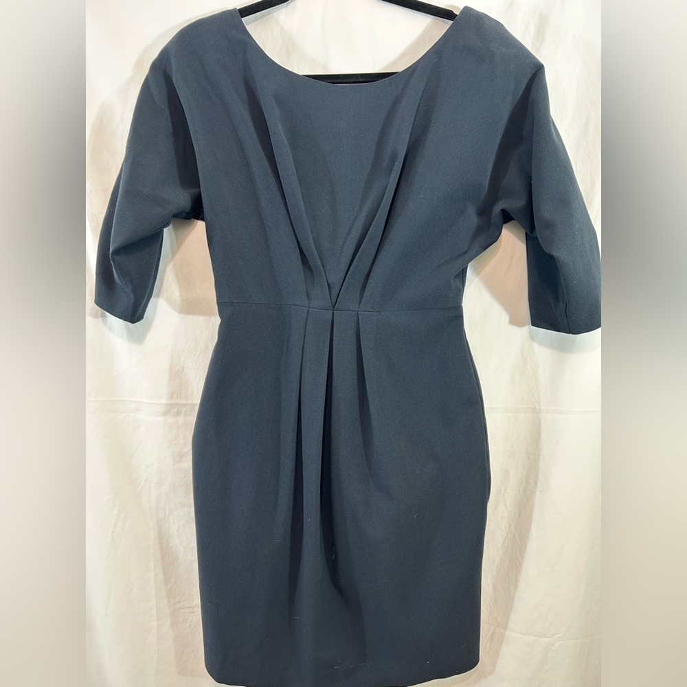 Black Halo Solid Sheath Dress Size‎ 6 EUC
